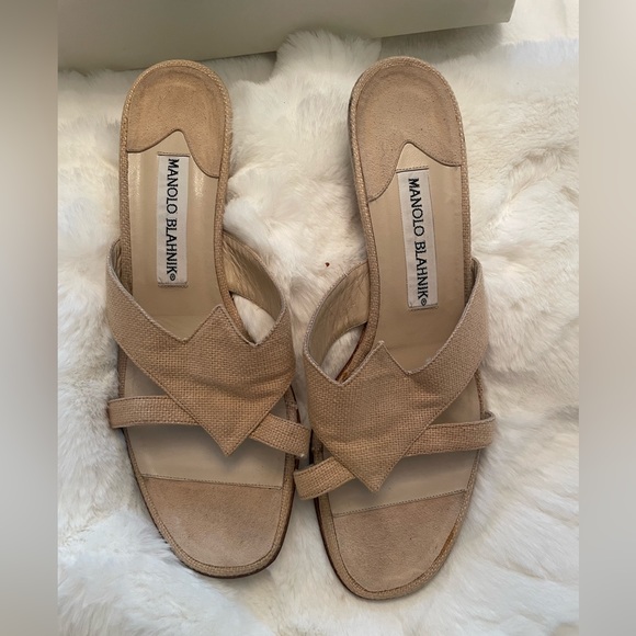 Vintage Manolo Blahnik Heels - Picture 2 of 5